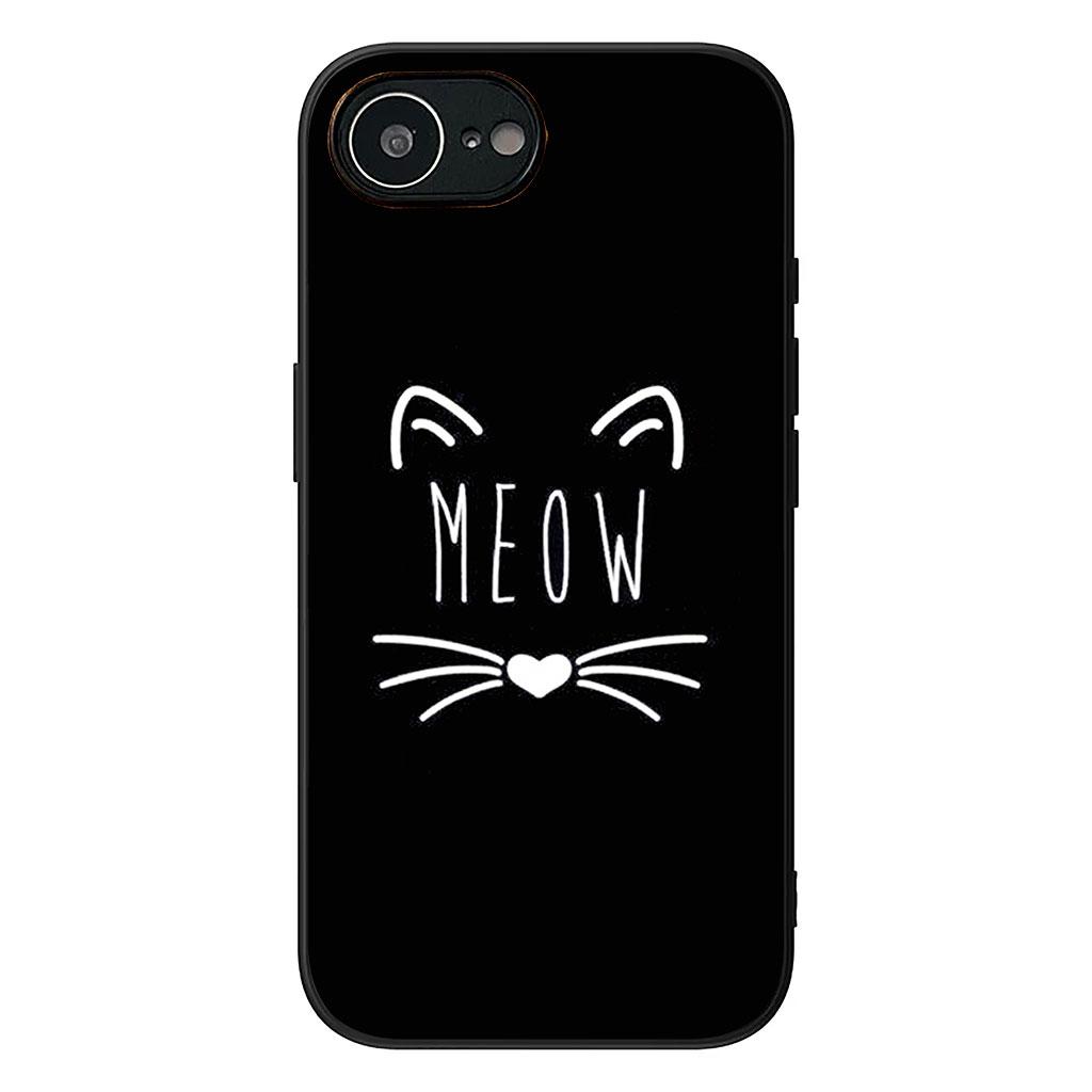 

Cover for Samsung Galaxy A36 A17 A26 A07 A35 A54 A53 A13 A33 A34 S8 S9 S20 S21 FE S10 Plus Coque Phone Case Cat Meow Cute Galaxy A34 5G