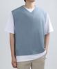 Jhonny West Dumpy Knit Vest (M.Blue)