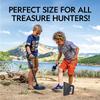 ABS Plastic Metal Detector Shovel Rust Resistant Compact Detecting Sifter Versatile Manual Sand Scoop Shovel for Outdoor Beach