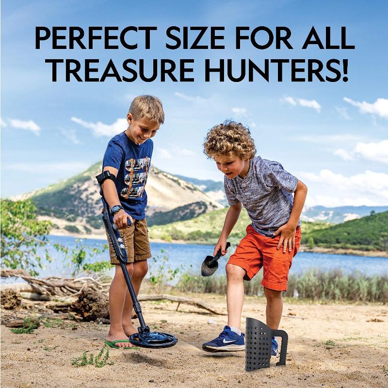 ABS Plastic Metal Detector Shovel Rust Resistant Compact Detecting Sifter Versatile Manual Sand Scoop Shovel for Outdoor Beach
