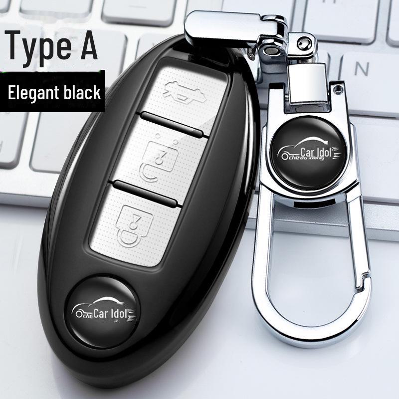 Wysokiej klasy obudowa pilota do samochodu Dongfeng Nissan Sylphy, Qijun, Teana, Qashqai, Tiida, Kicks.