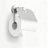 Toilet Paper Roll Holder 304 Stainless Steel Wall Mounted Tissue Roll Holder with Dust Lid for Bathroom Glossy