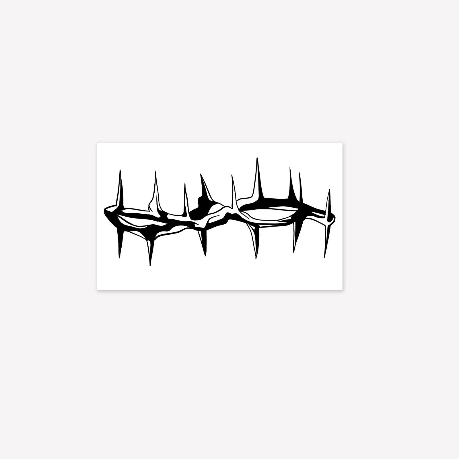 

Bramble Chain Tattoo Sticker, Niche High-End Sense, Waterproof, Sweat-Proof And Non-Reflective. 11*18