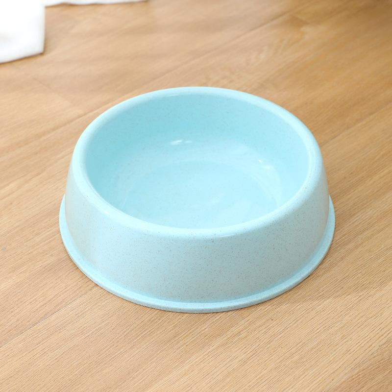 Thickened, Round-mouthed, Wheat Straw, Single Bowl for Cats, Anti-slip and Durable, Dog Food Bowl
