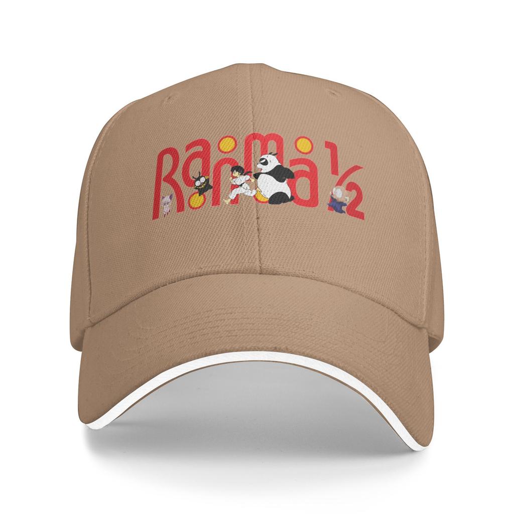 Ranma 1/2 Baseball Cap Logo Running Hippie Sun Trucker Hat Unisex-Teens Classic Custom Snapback Cap