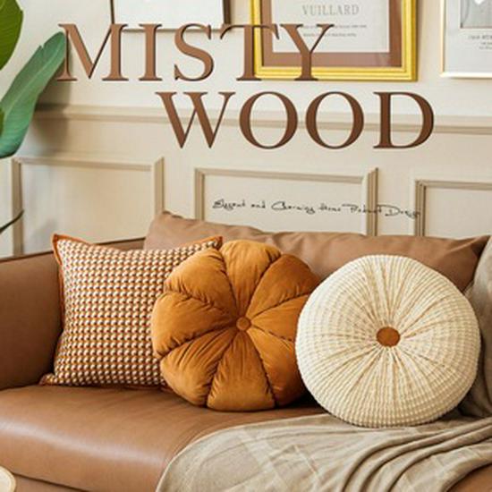 American Embroidered Yellow Floral Sofa & Bedroom Cushion Cover