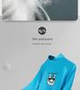 Men's Cotton High-Collar Long Sleeve Top - Comfortable, Breathable Autumn Wear.