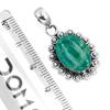 925 Sterling Silver Pendant Women Gemstone Handmade Jewelry Christmas Gift Amazonite Angelite Blue Opal Botswana Agate Mohave Azurite Chrysocolla