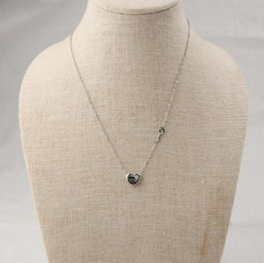 Atria Fantastic Heart Surgical Steel Women's Necklace EWSNESC0001