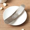All-Stainless Steel Garlic Crusher (19cm) Silver