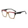 Anti-Blue Light Glasses For Women Pc Core Legs Fashion Retro Plate Color Flat Mirror Can Be Equipped With Mirror 5718