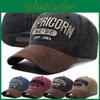 Unisex Washed New Cap Cotton Acdc Letter Embroidery Baseball Cap Outdoor Casual Classics Hats For Women Men Cap