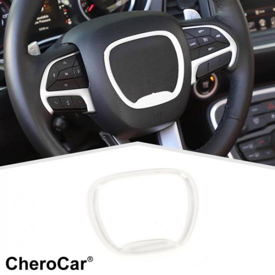 Steering Wheel Inner Ring Trim Bezel For Dodge Charger Challenger Durango 2015+
