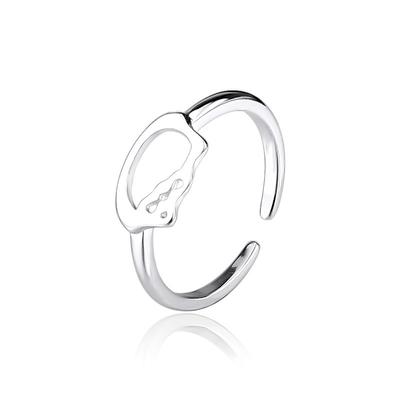 Neuer Hello Süße Kitty Katze Ring für Damen, Cartoon Zeigefinger Schlichter Ring, Offener Mund Ring, Festival Geschenk