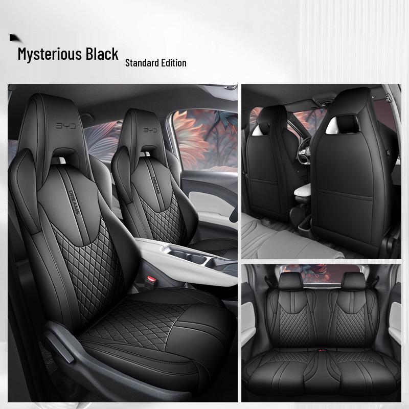 BYD Seagull Custom Leather Car Seat Cover - All-Season Full Protection