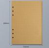45 Sheets A5 A6 A7 Loose Leaf Notebook Refill Spiral Binder Inner Page Line Blank craft  Grid Inside Paper Stationery