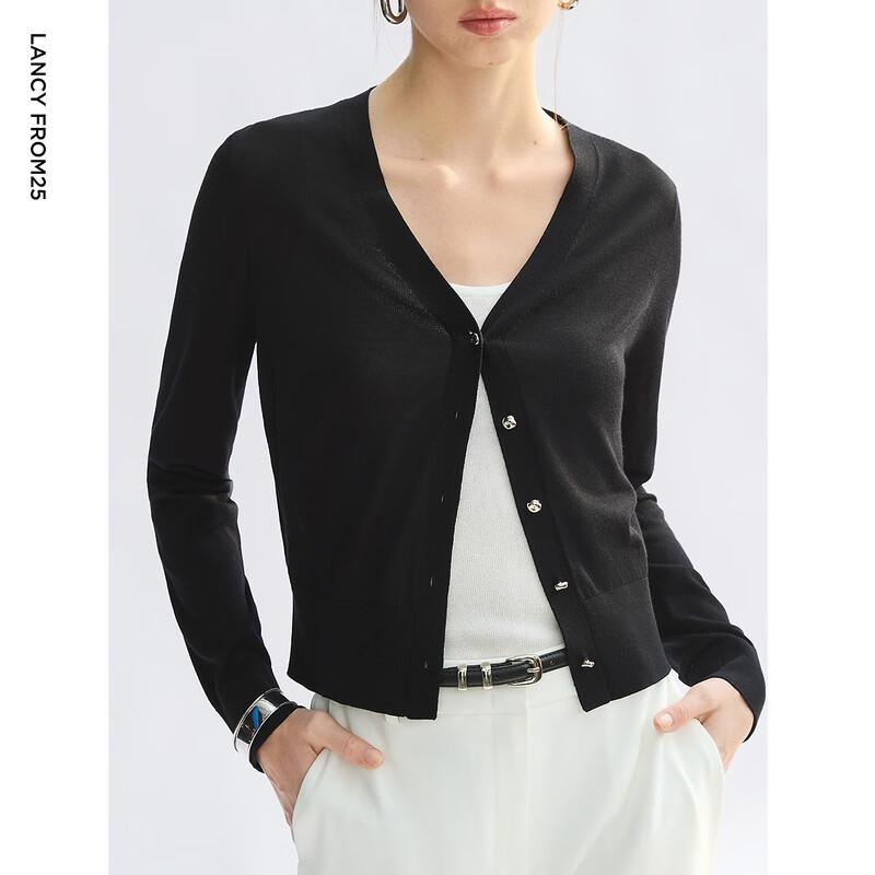 Langzi Lyocell Wool Knit Cardigan