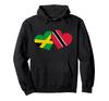 Trinidad and Tobago Jamaica Trinidad and Tobago Heart Pride Hoodie