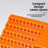 50 Holes Screwdriver Bit Storage Tool Wall-mounted Screwdriver Head Storage Toolbox Hexagonal Screwdriver Storage Rack