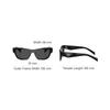 Prada Original Design Square Sunglasses Women Sunglasses Black 16K-08Z-SPRB09F-16K08Z