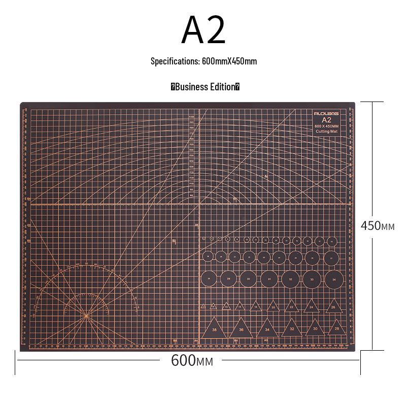 Filolang Two-Color Double-Sided Hand-Cut Engraving Cutting Mat - CP-A1/A2/A3/A4