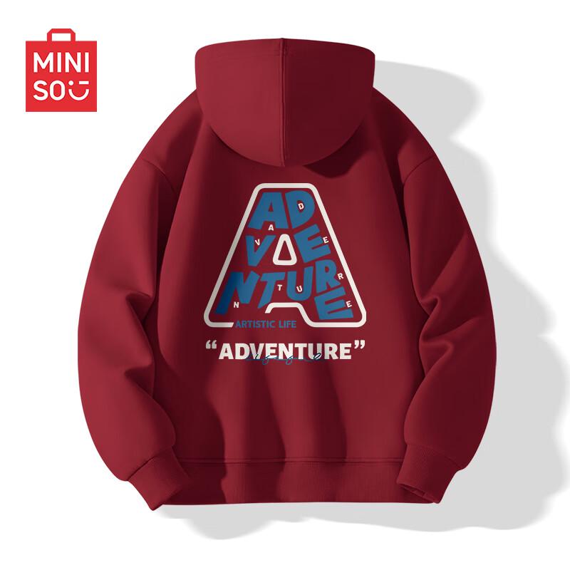 

MINISO Men s Casual Hooded Sweatshirt 5XL