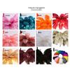 Nordic Ostrich Feather Desk Lamp for Bedroom and Living Room Decor