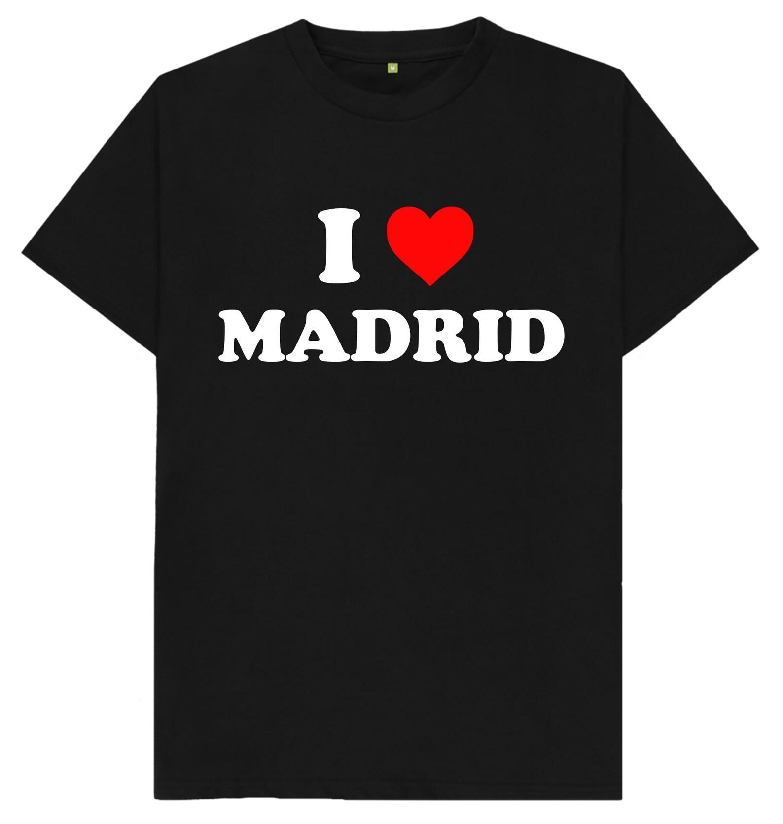 I Love Madrid T shirt L