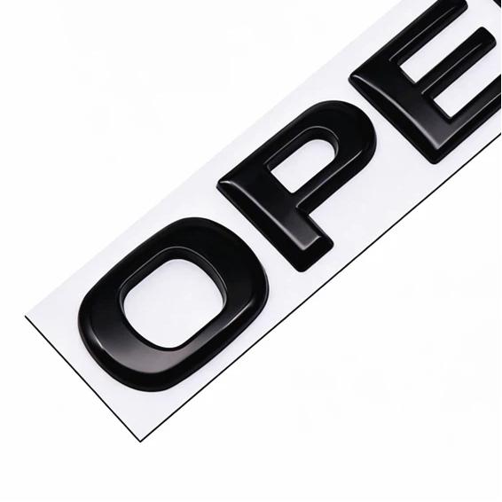 1Pc Metal 3D Sticker Emblem Car Body Fender Side Rear Trunk Bumper Badge Logo Decal Letter Labeling Opel Astra Zafira Corsa Vectra