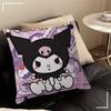 Anime cartoon black cute   Stitch Lucky Dragon pillow cover sofa cushion cover home room decoration children gift