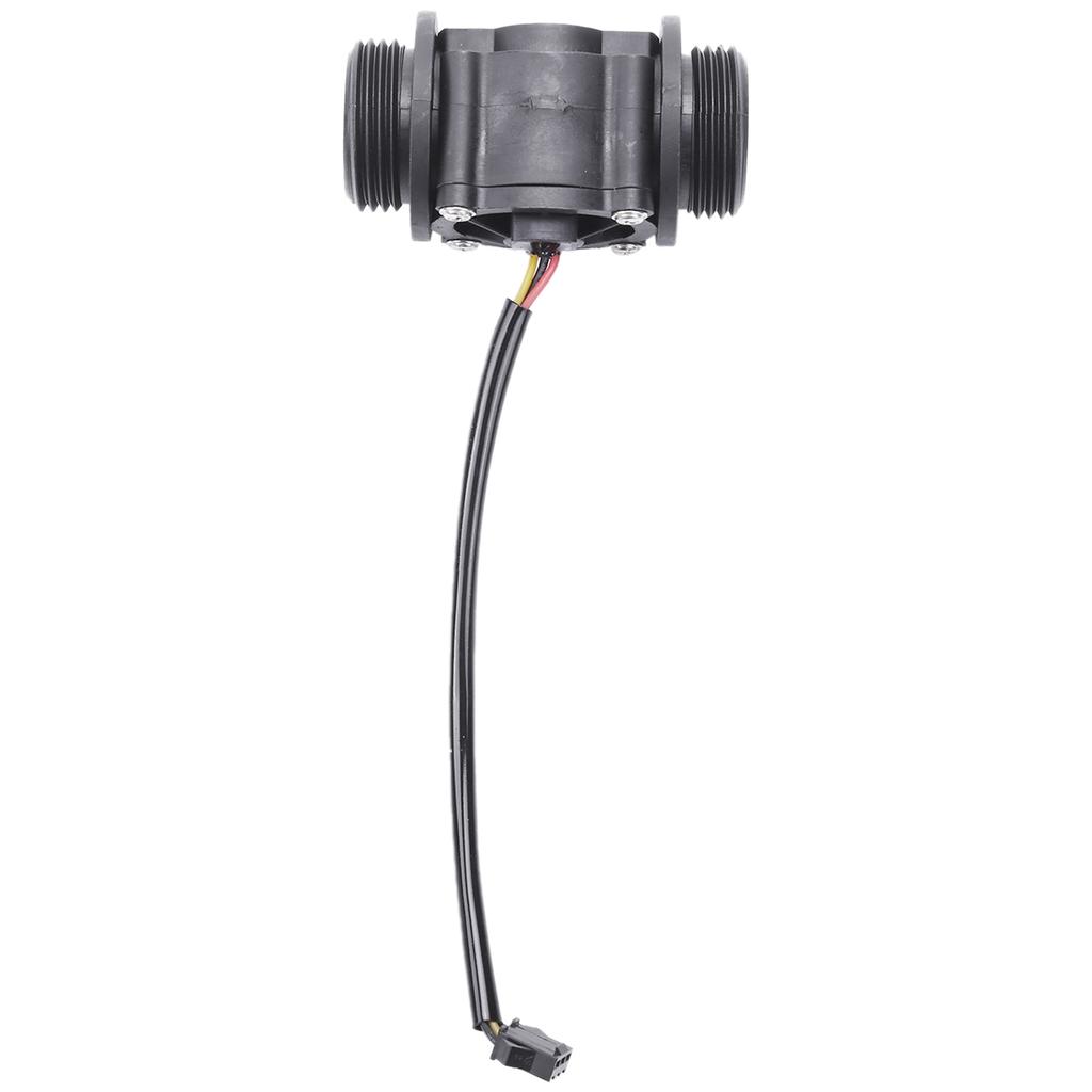 ABUL-2PCS Water Flow Sensor Fuel Flow Meter Water Meter Sensor Flowmeter Water Sensor Counter Indicator FS400A G1 DN25 1-60L/Min