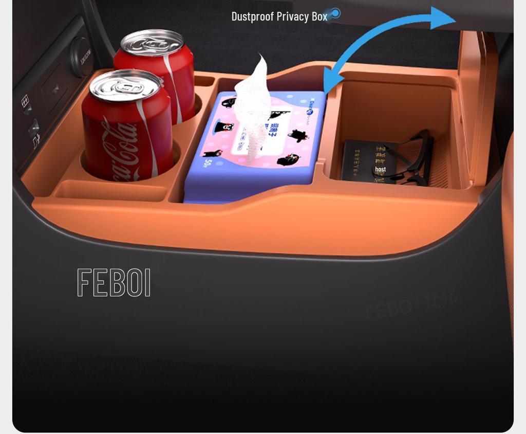 Trumpchi S7 Center Console Silicone Pad & Glasses Storage Box for 25 Models