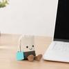 Yousheng Cute Tea Bag Plush Toy, Soft Stuffed Animal Doll for Kids, Funny Creative Plushie for Birthday Gift, Stress Relief
