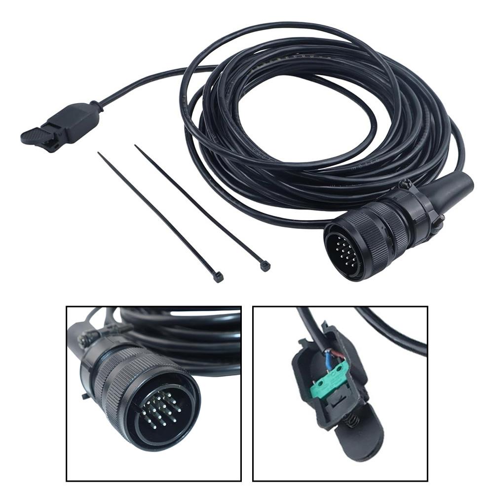 14 Pin TIG Torch Finger- Switch ON OFF Control Cable For Miller Welding Machines 12.5ft 25ft Replacement Parts Welding Accessory