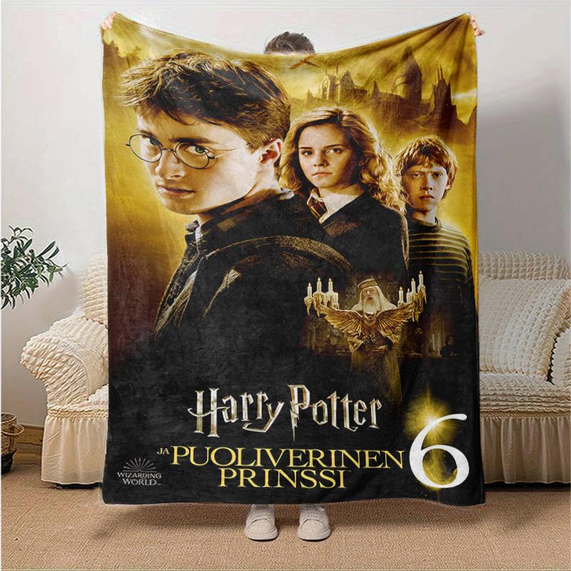 Harry Potter and the Half-Blood Prince Movie Poster PrintPrint Blanket, Soft Blanket For Sofa Office Bed And Travelling Daughter Birthday Gi