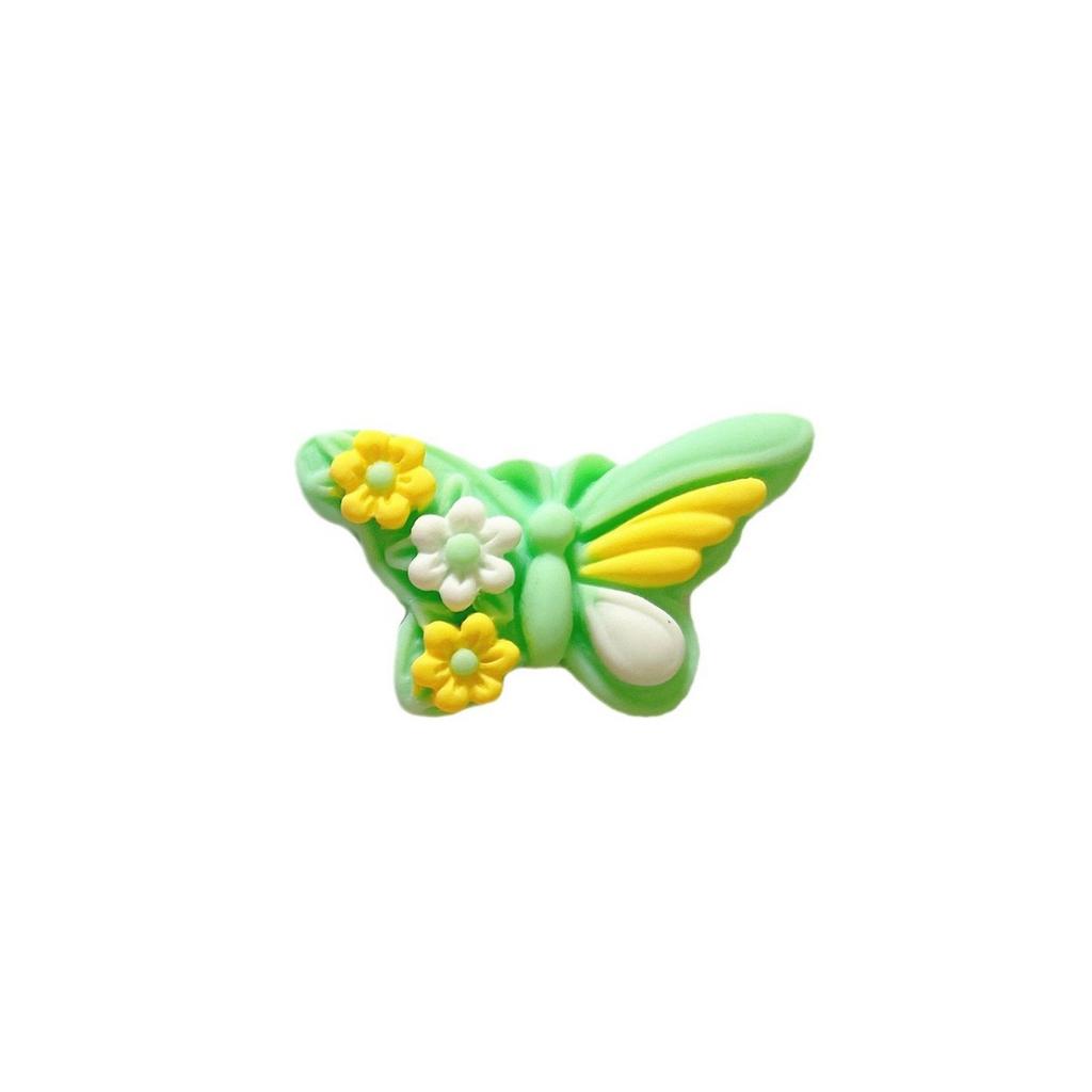 10 Large Butterfly Shaped Resin Flat Back Kabochin Scrapbook  DIY Decorative Accessories Hairpin Decoration