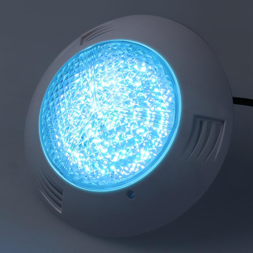 RGB Pool Light, 300LED Underwater Landscape Lighting IP68 18W AC12V, with 12 Key Remote Control, for Swimming Pools Garden Fountains