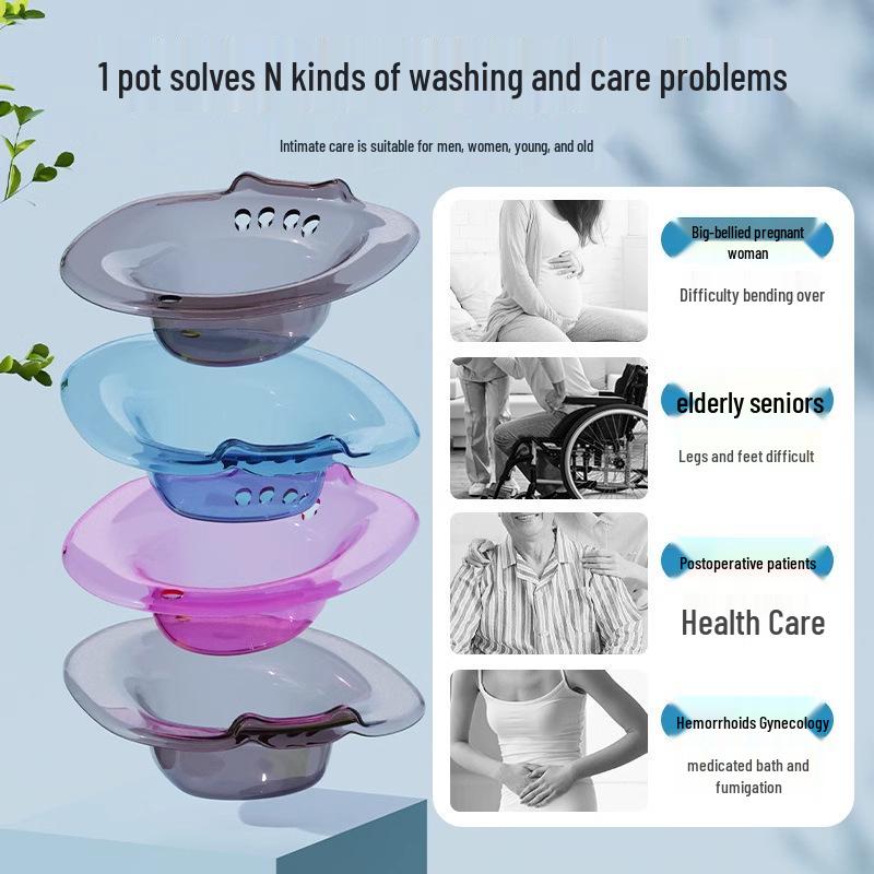 2025 Ergonomic No-Squat Bidet for Gentle Soaking