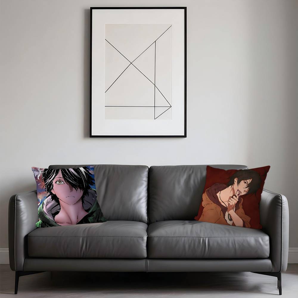 Araragi K-Koyomi Kissenbezug Kissenbezug Wohnzimmer Sofa Heimdekor Kundenspezifisch