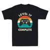 Level 17th Complete Shirt Retro Sunset 17 Year Wedding Anniversary Gift T-shirt