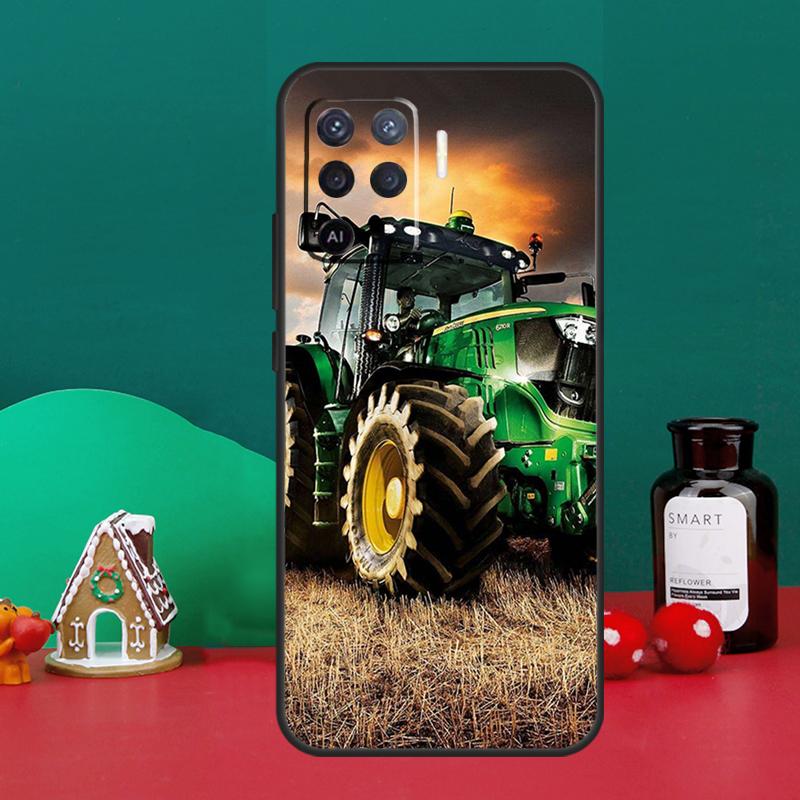 Bauernhof Fahrzeug Traktor Hülle Für Oppo A98 A78 A58 A38 A18 A54 A74 A94 A80 A60 A40 A96 A76 A16 A15 A17 A57 A5 A6 Pro