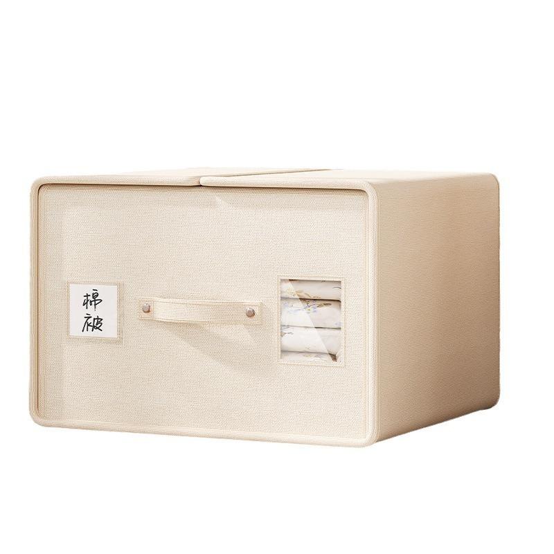 Oxford Cloth Storage Boxes for Clothes, Blankets, Bedding Foldable Stackable Closet Organizers for Bedroom