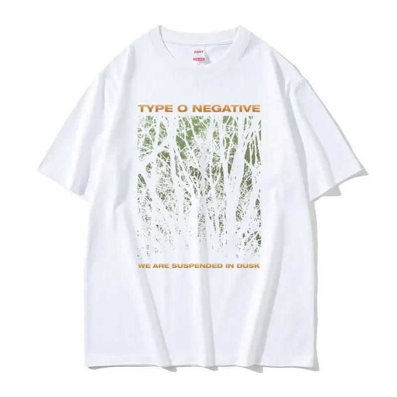 2026 Rock Band Type O Negative Suspended In Dusk Essential T-shirt Men Women Fashion Casual Tshirt Male Vintage Oversized Tops Tees