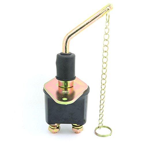 

NUZAMAS Car Battery Switch Clamp, Main Disconnect Isolator Motorcycle Truck Van Caravan Battery Master Terminal, Cut Off Switch, Connector Discon