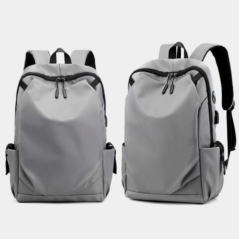 16 Inch Laptop Rucksack with USB Port Student Schoolbag Casual Computer Bag  for Outdoor