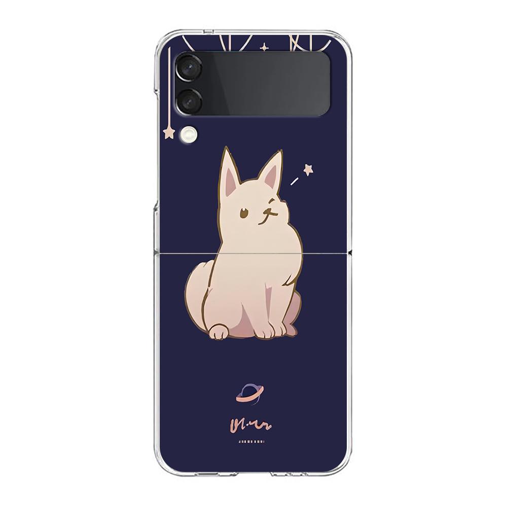 Phone Case For Samsung Galaxy Z Flip 3 4 5 Hard Folding Clear PC Honkai Star Rail Game Same Style For Samsung Z Flip 6 Cover