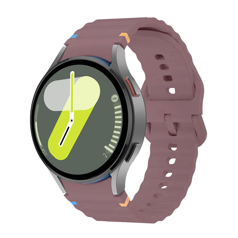 Silikonový řemínek pro Samsung Galaxy Watch 7 FE 6 4 Classic 5 Pro 44mm 40mm 43mm 47mm 45mm náramek Galaxy Watch 6 7