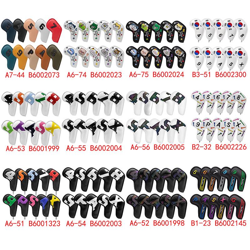 Golf Iron Headcovers - Assorted Styles