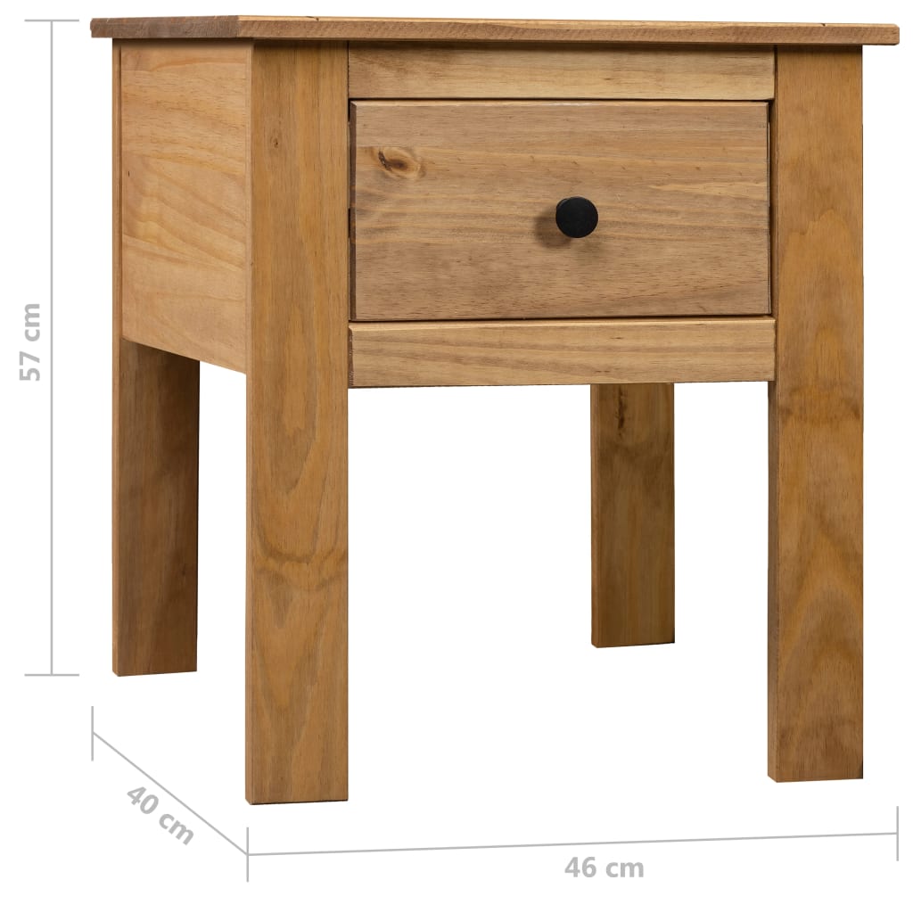 Nightstand 46 x 40 x 57 cm Pine Wood Panama