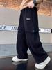Boys' Winter Fleece-Lined Corduroy Sports Pants 2025 - New Style for Middle and Older Children